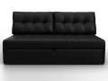 диван прямой лига-107 (160) grifon 18 черный