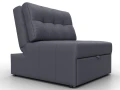 кресло-кровать лига-107 (80) grifon 15 серый