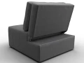 кресло-кровать лига-107 (80) joly 13 серый