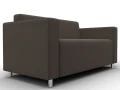 диван прямой лига-093 вн амур 05 коричневый