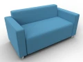 диван прямой лига-093 вн амур 10 голубой