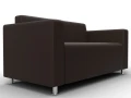 диван прямой лига-093 вн коричневый