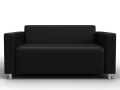 диван прямой лига-093 вн черный