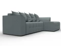 диван угловой лига-113 угол правый амур 07 серый