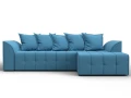 диван угловой лига-113 угол правый амур 10 голубой