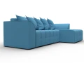 диван угловой лига-113 угол правый амур 10 голубой