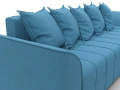 диван угловой лига-113 угол правый амур 10 голубой