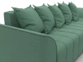 диван угловой лига-113 угол правый амур 11 зеленый