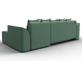 диван угловой лига-113 угол правый амур 11 зеленый