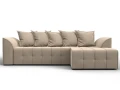 диван угловой лига-113 угол правый seven 729 бежевый