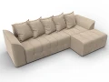 диван угловой лига-113 угол правый seven 729 бежевый