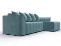 диван угловой лига-113 угол правый seven 113 бирюзовый
