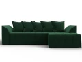 диван угловой лига-113 угол правый seven 626 зеленый