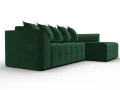 диван угловой лига-113 угол правый seven 626 зеленый