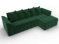 диван угловой лига-113 угол правый seven 626 зеленый