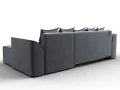 диван угловой лига-113 угол правый seven 17 серый
