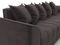 диван угловой лига-113 угол правый seven 727 коричневый