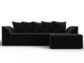 диван угловой лига-113 угол правый seven 35 черный