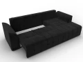 диван угловой лига-113 угол правый seven 35 черный