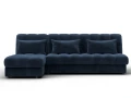 диван угловой лига-116 нпб угол левый tower 13 синий