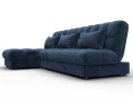 диван угловой лига-116 нпб угол левый tower 13 синий