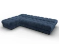 диван угловой лига-116 нпб угол левый tower 13 синий