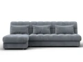 диван угловой лига-116 нпб угол левый tower 10 серый