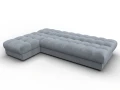 диван угловой лига-116 нпб угол левый tower 10 серый