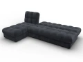 диван угловой лига-116 нпб угол левый tower 11 темно-серый