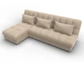 диван угловой лига-116 нпб угол левый seven 729 бежевый