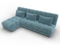 диван угловой лига-116 нпб угол левый seven 113 бирюзовый
