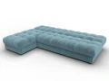 диван угловой лига-116 нпб угол левый seven 113 бирюзовый