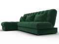 диван угловой лига-116 нпб угол левый seven 626 зеленый