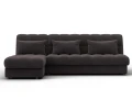 диван угловой лига-116 нпб угол левый seven 727 коричневый