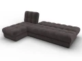 диван угловой лига-116 нпб угол левый seven 727 коричневый