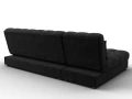 диван угловой лига-116 нпб угол левый seven 35 черный