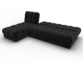 диван угловой лига-116 нпб угол левый seven 35 черный