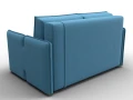 диван прямой лига-117 амур 10 голубой