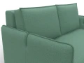 диван прямой лига-117 амур 11 зеленый