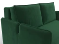диван прямой лига-117 seven 626 зеленый