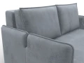 диван прямой лига-117 tower 10 серый