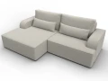 диван угловой лига-120 угол левый амур 02 бежевый