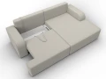 диван угловой лига-120 угол правый амур 02 бежевый