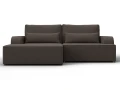 диван угловой лига-120 угол левый амур 05 коричневый