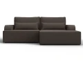 диван угловой лига-120 угол правый амур 05 коричневый