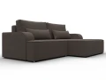 диван угловой лига-120 угол правый амур 05 коричневый