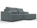 диван угловой лига-120 угол правый амур 07 серый