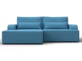 диван угловой лига-120 угол левый амур 10 голубой