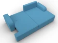 диван угловой лига-120 угол правый амур 10 голубой