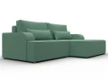 диван угловой лига-120 угол правый амур 11 зеленый